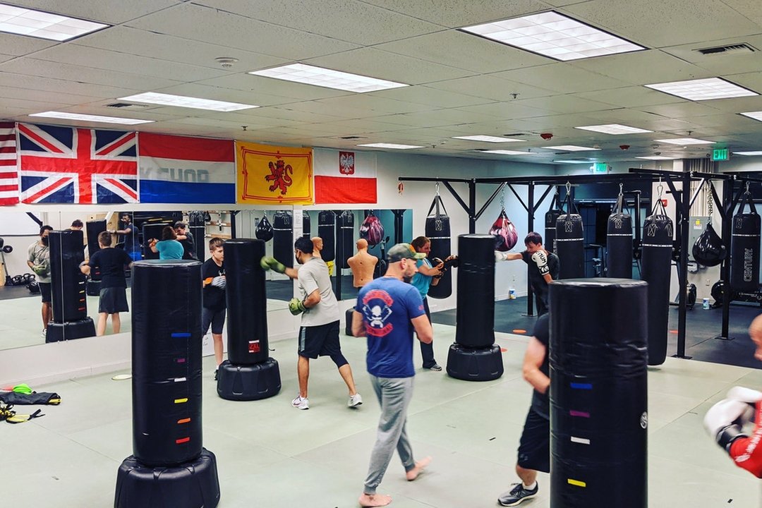 The Workshop group boxing and conditioning class